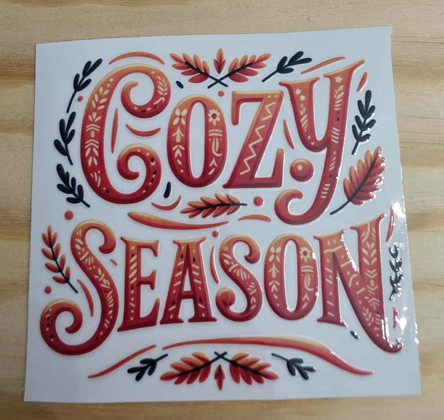 Cozy Season Decal