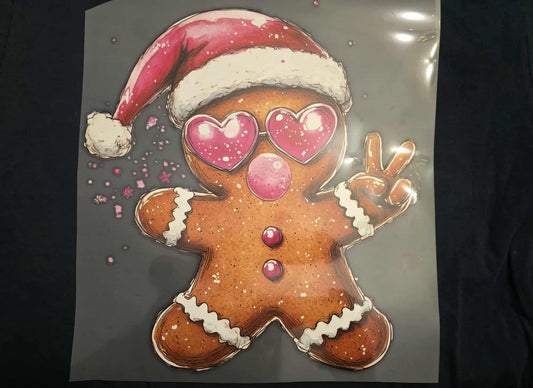 Gingerbread Screen Print