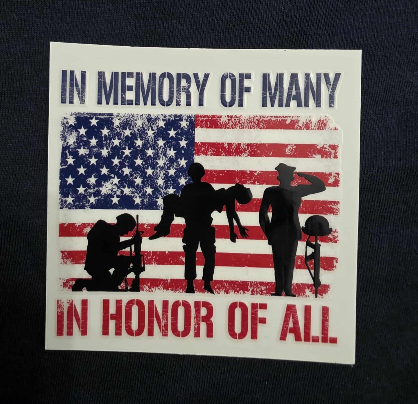 In Memory of Many Decal