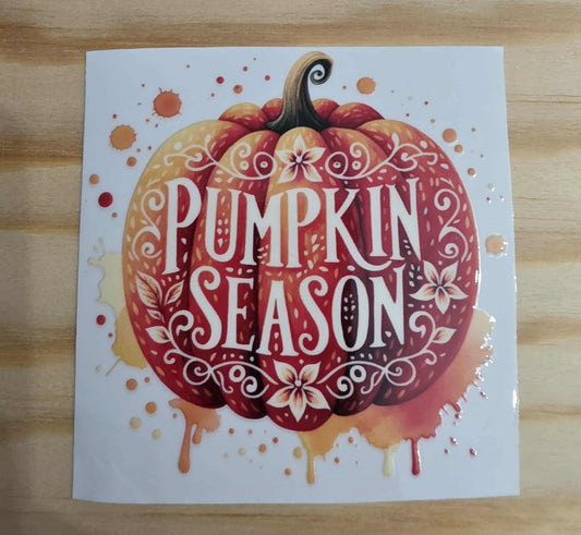 Pumpkin Season Decal