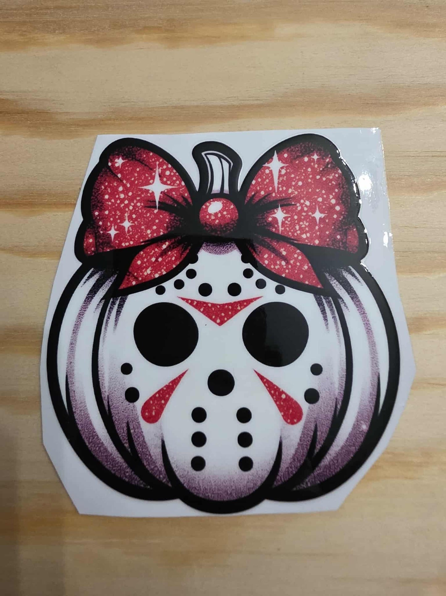 Jason Pumpkin Decal